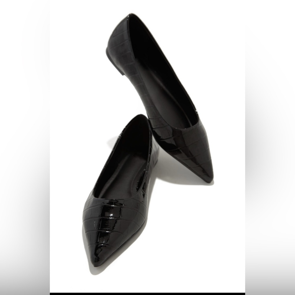 Pointed toe flat